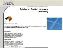 Tablet Screenshot of edinburghhomestay.tripod.com