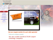 Tablet Screenshot of dndcarpetcleaning.tripod.com