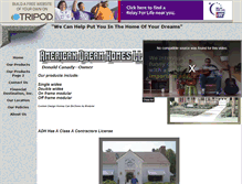 Tablet Screenshot of americandreamhomes.tripod.com