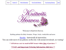 Tablet Screenshot of knitwits-heaven.tripod.com