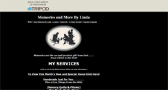 Desktop Screenshot of memoriesbylinda.tripod.com