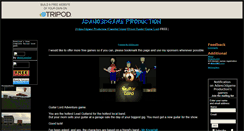 Desktop Screenshot of guitar-lord.tripod.com