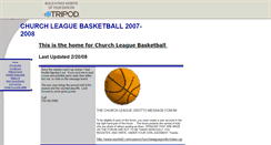 Desktop Screenshot of churchleague.tripod.com