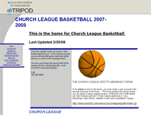 Tablet Screenshot of churchleague.tripod.com