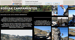 Desktop Screenshot of kodiakcampamentos.tripod.com