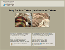 Tablet Screenshot of molitvazatatona.tripod.com