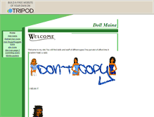 Tablet Screenshot of dollmaina.tripod.com