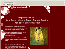 Tablet Screenshot of impressionsin7.tripod.com