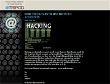 Tablet Screenshot of hacker4life1.tripod.com