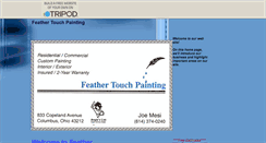 Desktop Screenshot of feathertouchpainting.tripod.com
