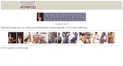 Desktop Screenshot of modelboys.tripod.com