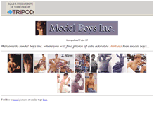 Tablet Screenshot of modelboys.tripod.com
