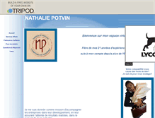 Tablet Screenshot of n.potvin.tripod.com