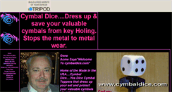 Desktop Screenshot of cymbaldice.tripod.com