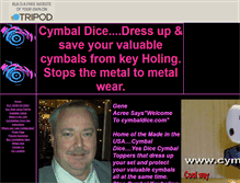 Tablet Screenshot of cymbaldice.tripod.com