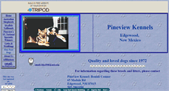Desktop Screenshot of pineviewkennel.tripod.com