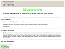 Tablet Screenshot of mr.marrow.tripod.com