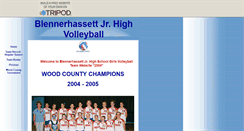 Desktop Screenshot of bjhsvolleyball.tripod.com