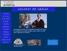 Tablet Screenshot of gegants.es.tripod.com