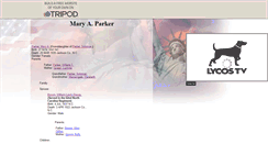 Desktop Screenshot of maryaparker.tripod.com