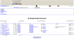 Desktop Screenshot of mrbrightsidemp3.tripod.com