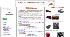 Desktop Screenshot of baskara-leather.tripod.com