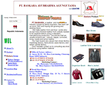 Tablet Screenshot of baskara-leather.tripod.com