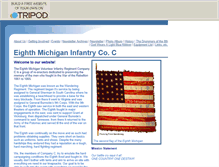 Tablet Screenshot of eighthmichiganinfcoc.tripod.com