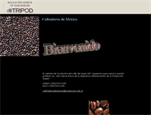 Tablet Screenshot of cafetalerosdemexico.tripod.com