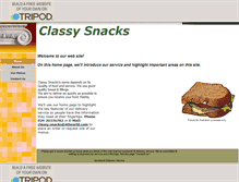 Tablet Screenshot of classy-snacks.tripod.com