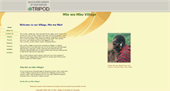 Desktop Screenshot of mtowambuvillage.tripod.com