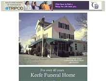 Tablet Screenshot of keefefuneralhome.tripod.com