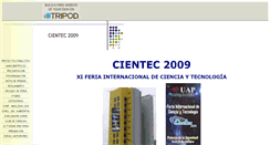 Desktop Screenshot of cientec2009.tripod.com