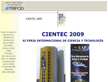 Tablet Screenshot of cientec2009.tripod.com