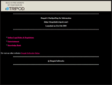 Tablet Screenshot of deepakinfo.tripod.com