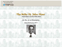 Tablet Screenshot of mikestjohnshow.tripod.com