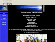 Tablet Screenshot of genesislodge594.tripod.com
