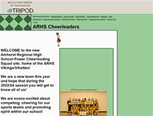 Tablet Screenshot of cheerleaders7.tripod.com