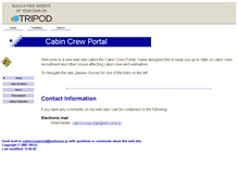 Tablet Screenshot of cabincrewportal.tripod.com