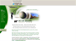 Desktop Screenshot of bearbrookgolf.tripod.com