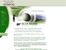 Tablet Screenshot of bearbrookgolf.tripod.com