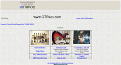 Desktop Screenshot of gtrkev.tripod.com