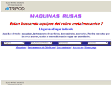 Tablet Screenshot of maquinasrusas.tripod.com