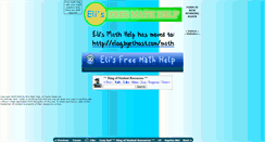 Desktop Screenshot of emathhelp.tripod.com