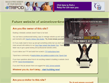 Tablet Screenshot of animelover4ever0.tripod.com