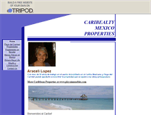 Tablet Screenshot of caribealty.tripod.com