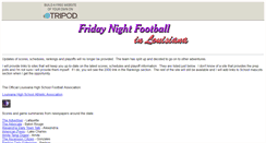 Desktop Screenshot of lahsfootball.tripod.com