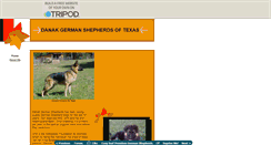 Desktop Screenshot of germanshepherdstexas.tripod.com