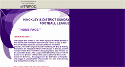 Desktop Screenshot of hinckleysundayleague.tripod.com