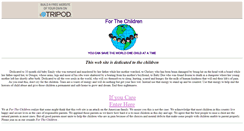 Desktop Screenshot of forthechild.tripod.com